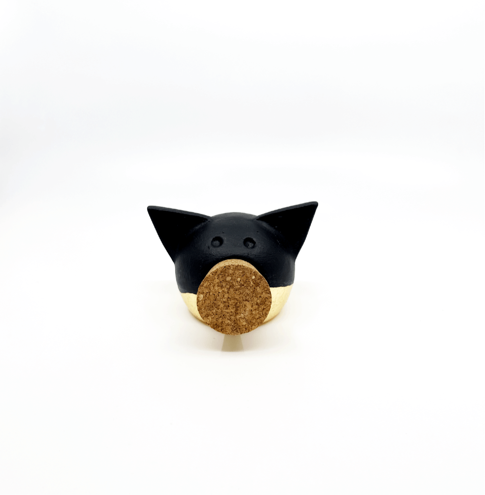 Divided Gold Piggy Bank